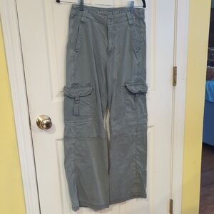 American Eagle Stretch Pants in Gray
